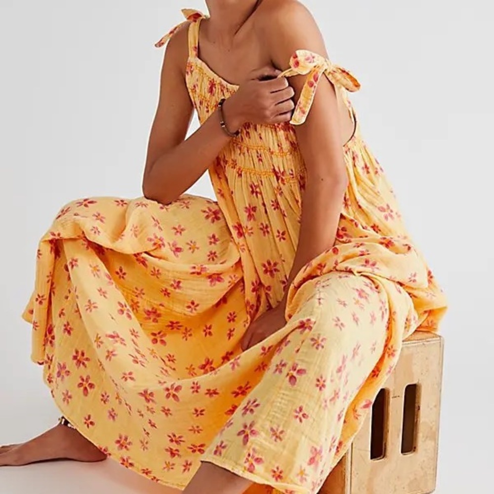 Free People Azure Maxi Dress